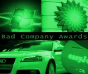 Bad Company Awards 2009: Οι 4 εταιρίες με την μικρότερη οικολογική συνείδηση