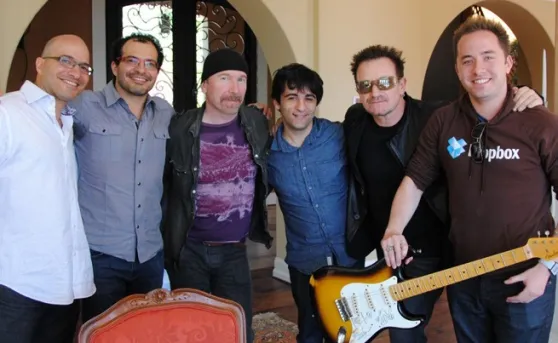Bono και Edge επενδυτές του Dropbox!