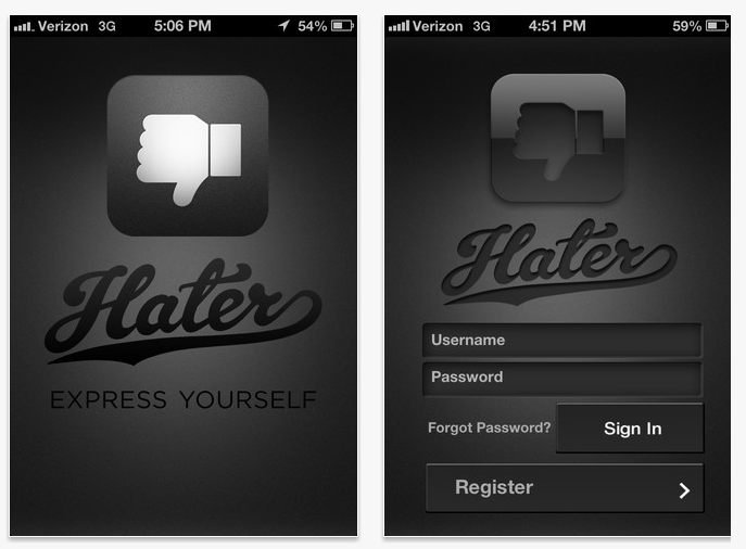 Ένα app για να μοιράζεστε όλα εκείνα που μισείτε! 