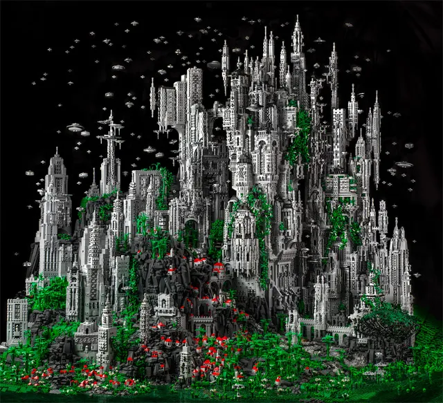 Μία ολόκληρη πόλη από lego!