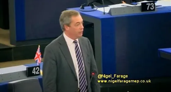 Farage | Τρελό face to face κράξιμο σε Σαμαρά (βίντεο)
