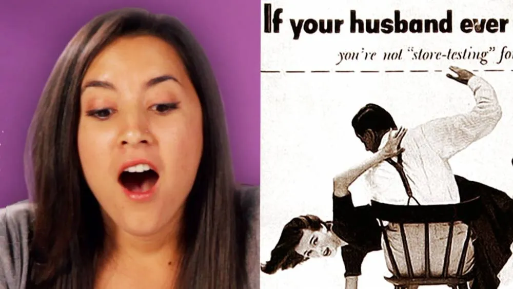 Δείτε τις αντιδράσεις γυναικών που βλέπουν σεξιστικές διαφημίσεις του παρελθόντος!