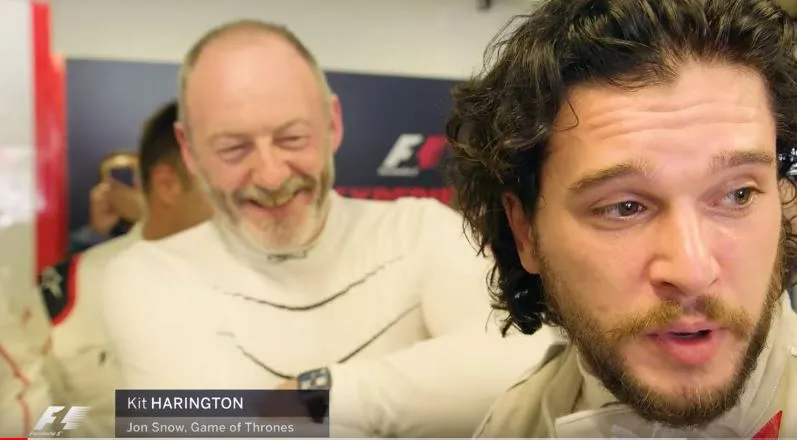 Game of Thrones: Jon Snow και Ser Davos δοκιμάζουν την τύχη τους με την Formula 1!