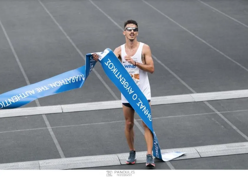 35os Αυθεντικός Μαραθώνιος Αθήνας: 1ος Έλληνας ο πρεσβευτής της WIND Running Team, Κώστας Γκελαούζος