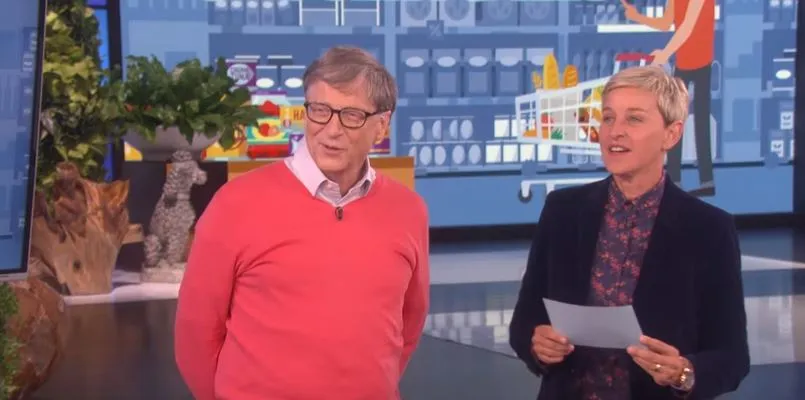 Ο Bill Gates εμφανίστηκε στην Ellen και προσπάθησε να βρει πόσο κοστίζουν καθημερινά προϊόντα! (video)