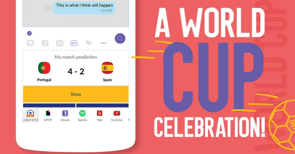 Παγκόσμιο Κύπελλο 2018: Το Viber σε καλεί να μοιραστείς τα προγνωστικά σου με τον υπόλοιπο κόσμο