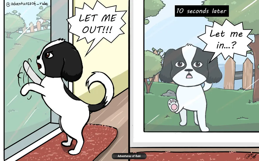 15 κόμικς με τα οποία θα ταυτίστουν ΟΛΟΙ όσοι έχουν σκύλο!