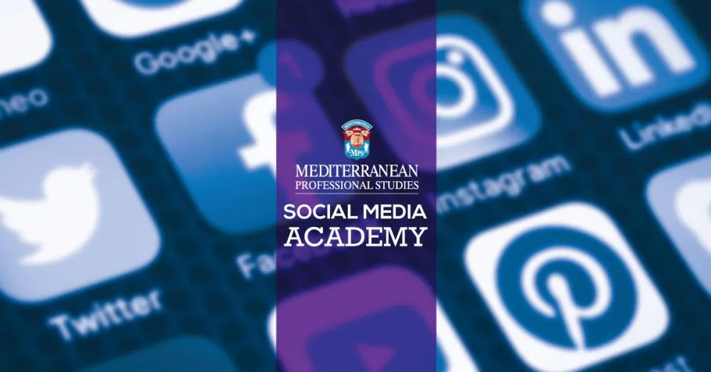 Γίνε Digital & Social Media Expert στη SOCIAL MEDIA ACADEMY του Mediterranean Professional Studies