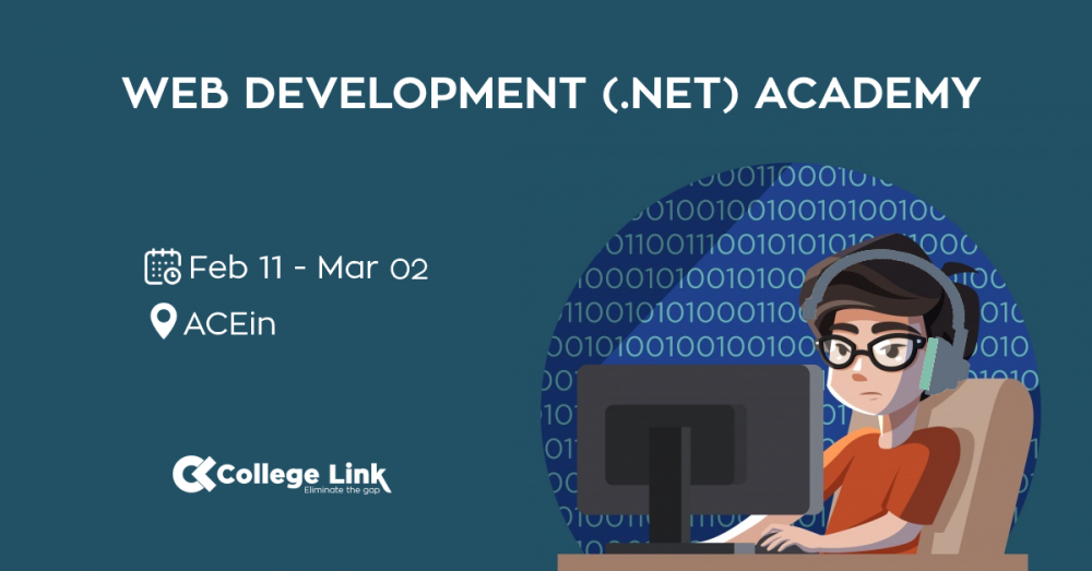Web Development (.Net) Academy by CollegeLink: Η ευκαιρία σου να εξελιχθείς και να βρεις την θέση που σου ταιριάζει!