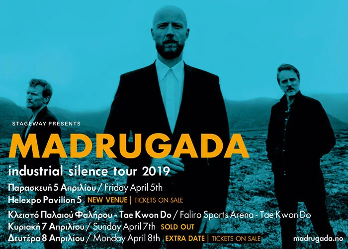 MADRUGADA - Μία ακόμα συναυλία στην Αθήνα μετά το sold out!