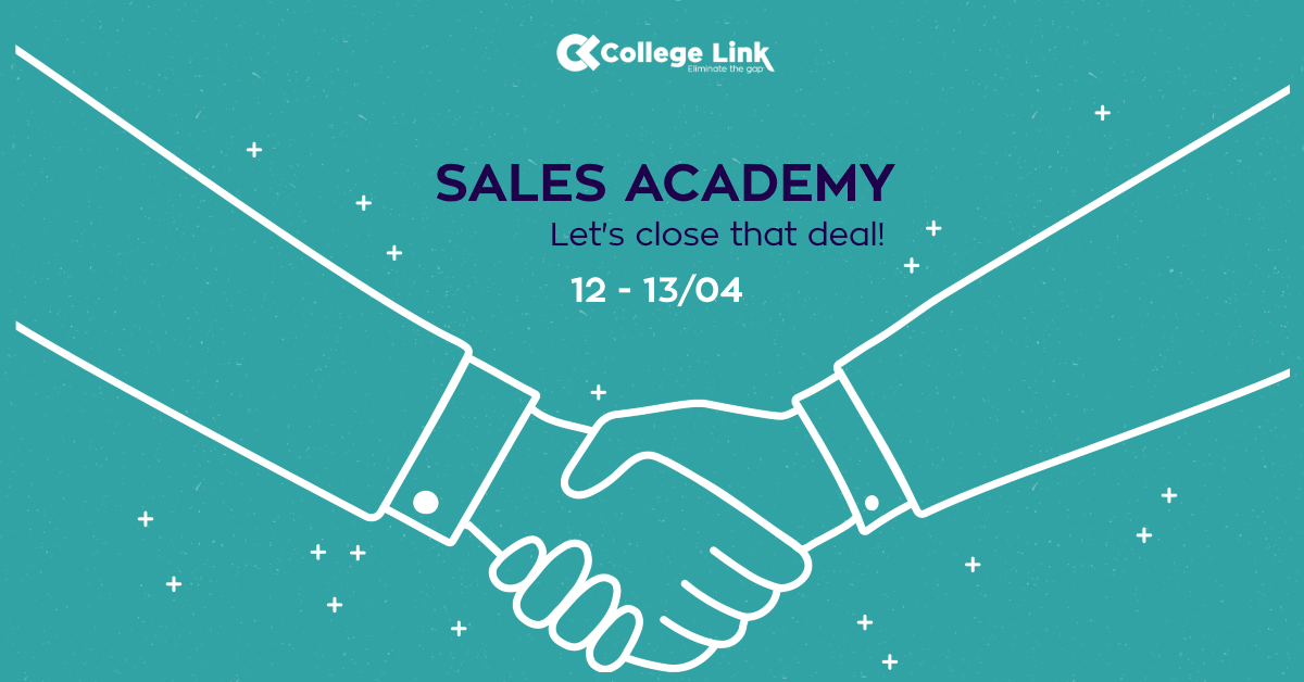 Sales Academy by Collegelink - Πρόλαβε τη θέση σου!