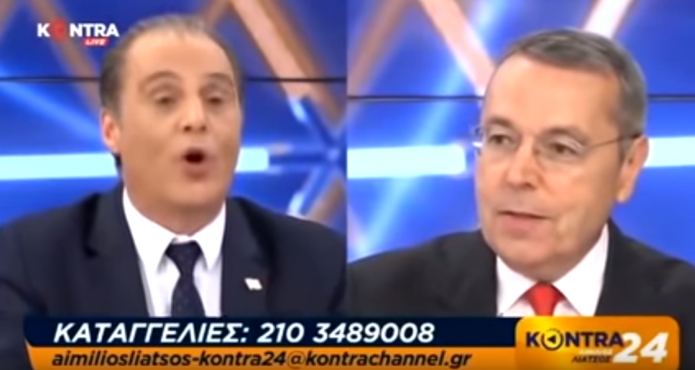 Βελόπουλος: Τρικυμία εν κρανίω με δημοσιογράφο κατά τη διάρκεια ζωντανής εκπομπής!