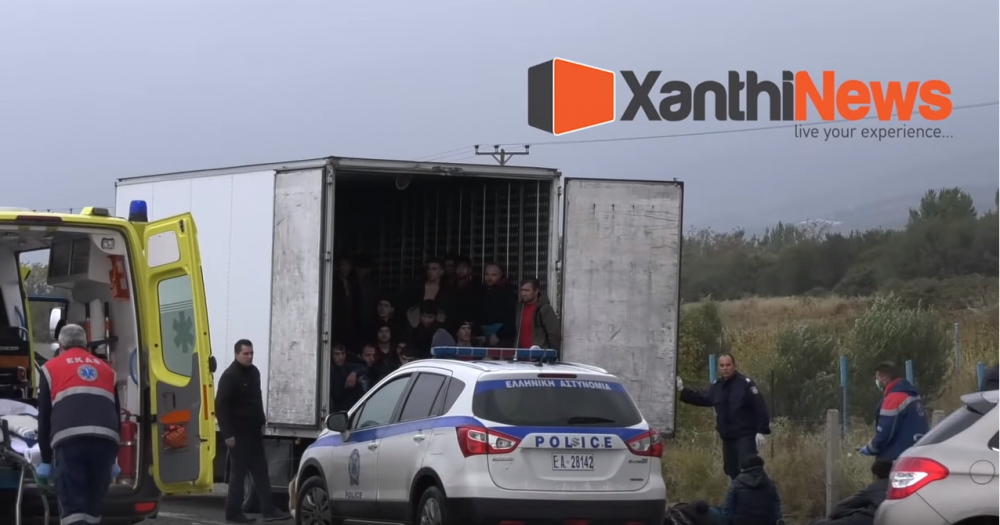 Περισσότεροι από 80 μετανάστες και πρόσφυγες εντοπίστηκαν μέσα σε κοντέινερ στην Ξάνθη