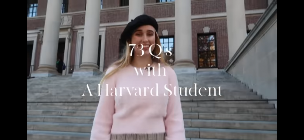 Πώς είναι να σπουδάζεις στο Χάρβαρντ; Μία φοιτήτρια απαντάει σε 73 ερωτήσεις!